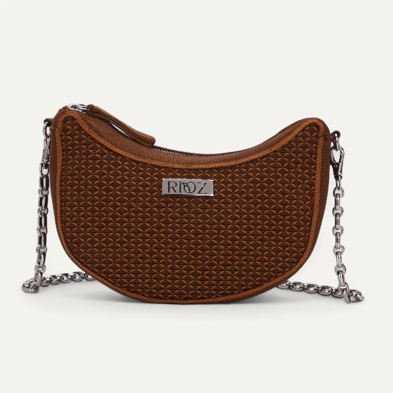 Chic Style, Always In Vogue Latté- Crossbody Bag