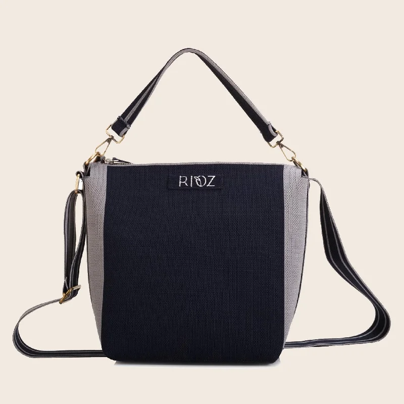 Seasonal Picks Atlas- Crossbody Sling Bag- Navy
