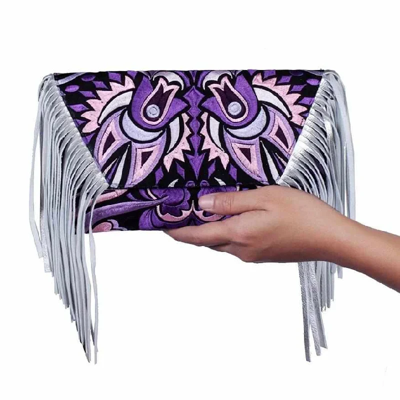 Purple & Silver