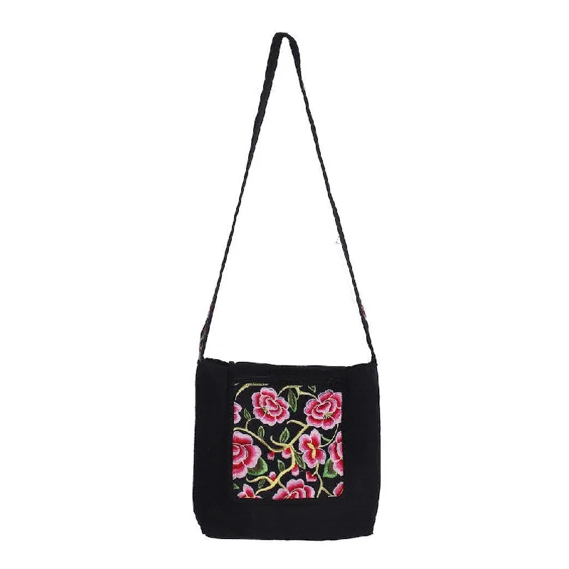 Bags For Personalized Gifts Tahj Embroidered Crossbody Bag - Thailand
