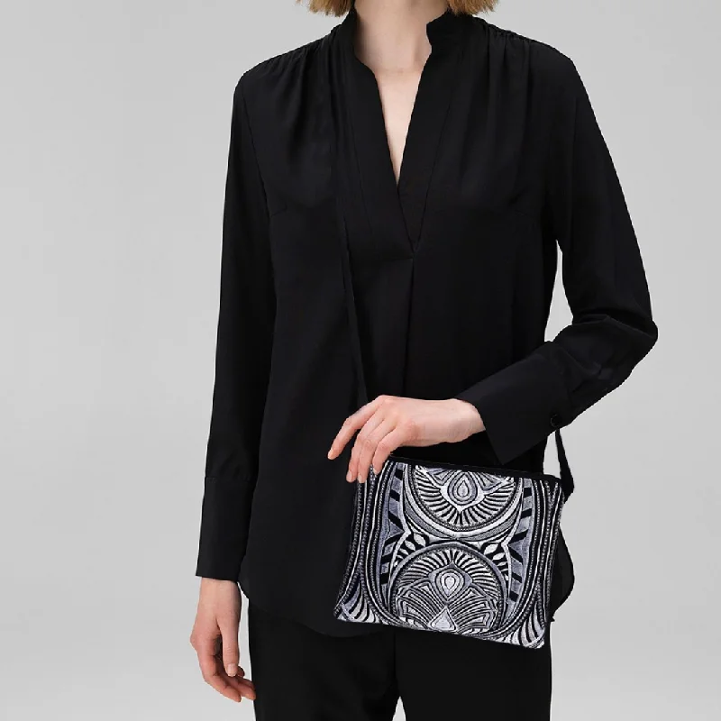 Flash Sale Lola Embroidered Crossbody Bag - Thailand