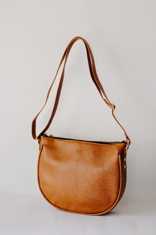 Retro Lovers Brown Pagna Crossbody