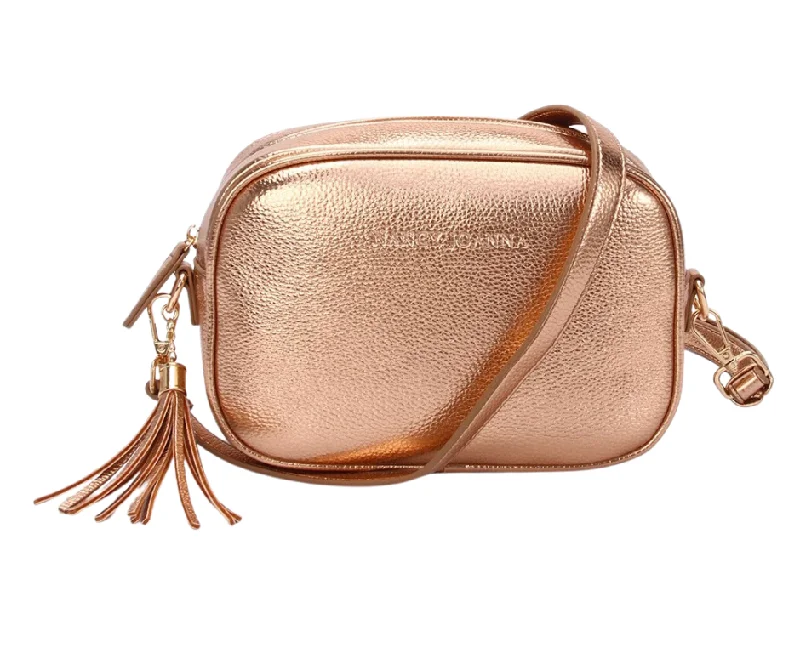 Inspired Bags For High-End Fashion Rose Gold Crossbody Bag