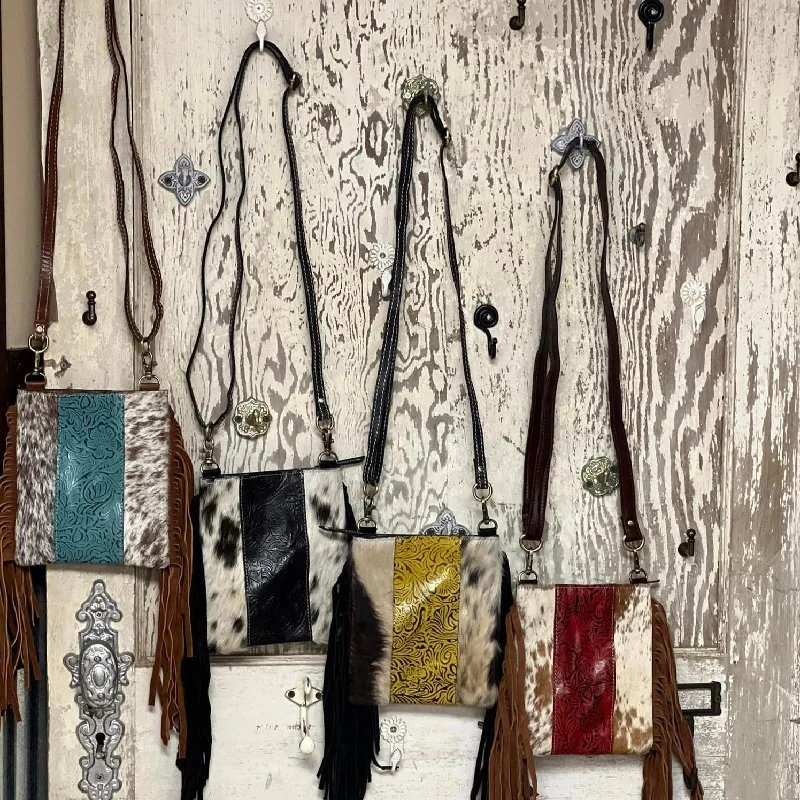Limited Time Deal Dottie Crossbody W/ Fringe