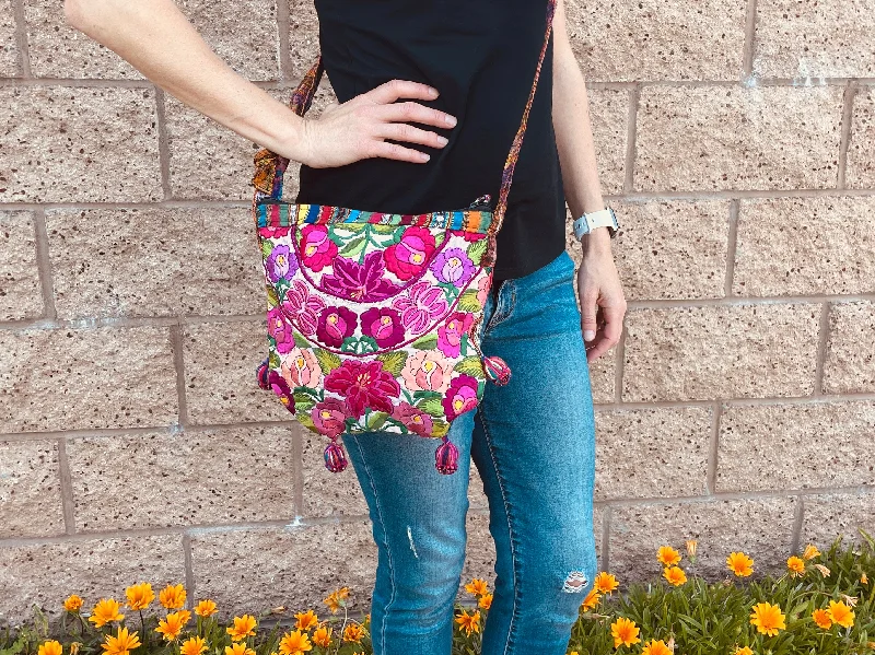 Browse Our Top Products Crossbody - blouse w/ pom sm