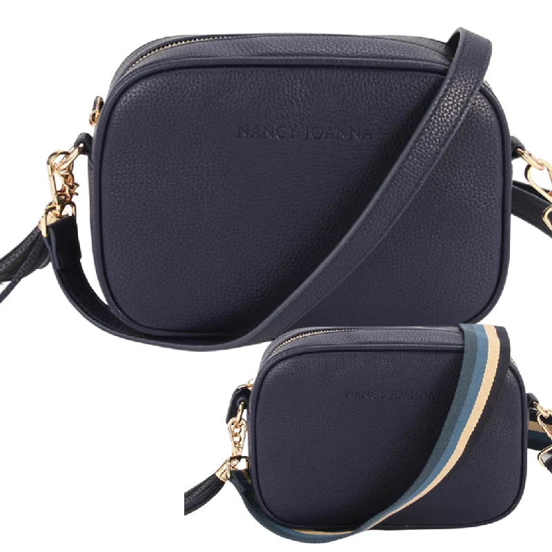 Affordable Trendy Fashion NAVY CROSSBODY BAG & GUITAR STRAP