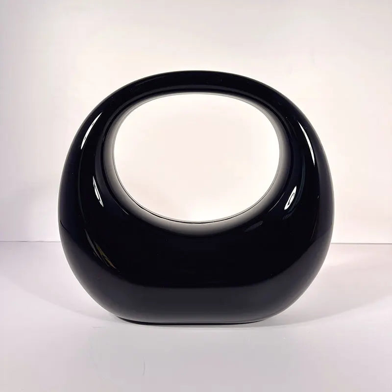 Solid black
