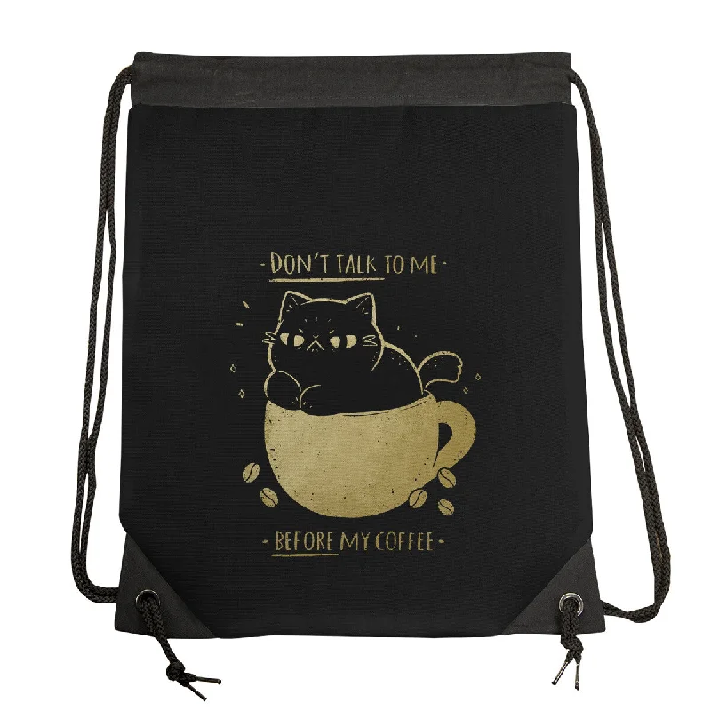 Bags With Seasonal Sales Angry Cat Before Coffee