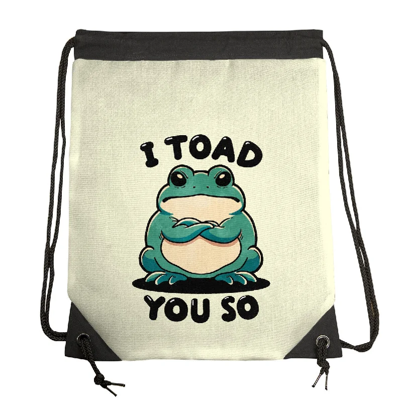 Eco-Friendly And Discounted Bags I Toad You So