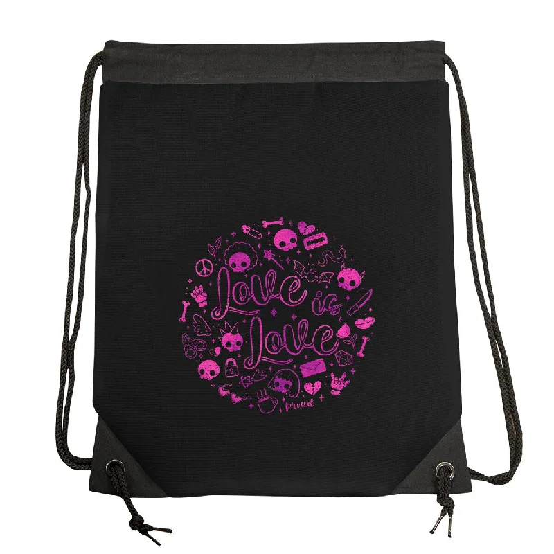 Bags For Minimalist And Functional Design Love Is Love Pink Skulls
