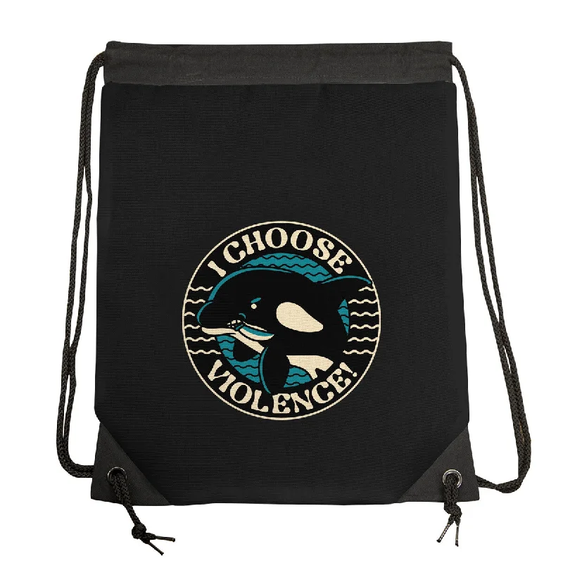 Elegant New Year Party Bags With Flash Sales Orca I Choose Violence Seal