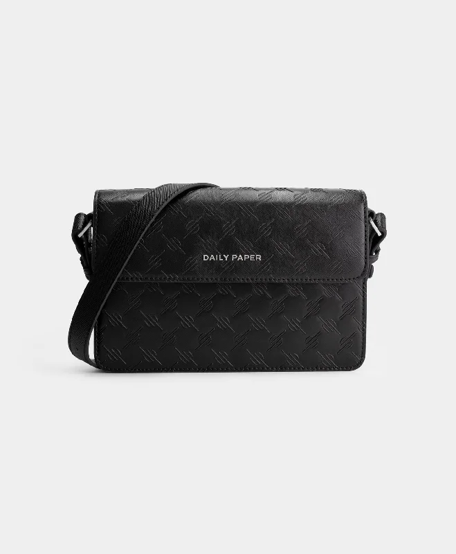 Style Upgrade Black Meru Monogram Bag
