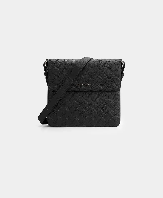 Spring Fashion Black Myshus Monogram Bag