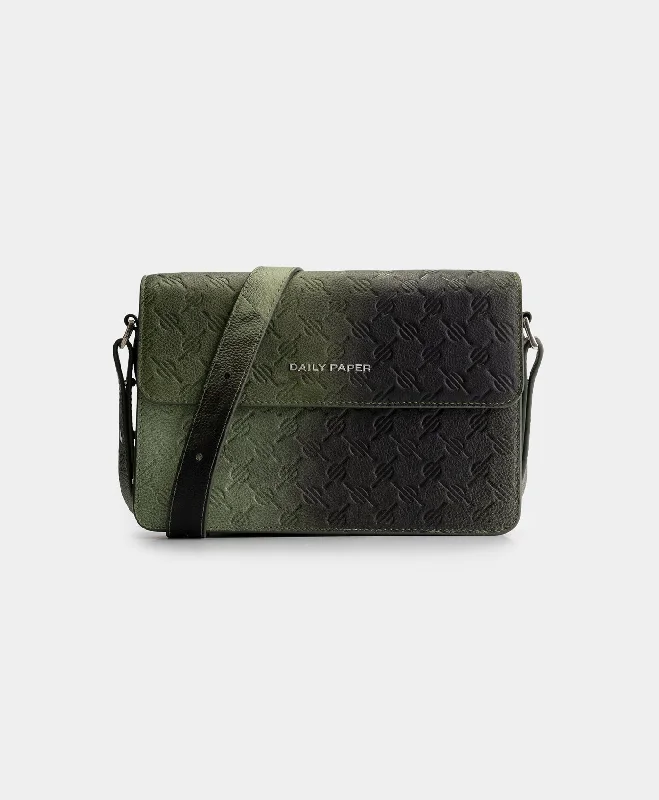 Elegant Style Cardamom Green Meru Silence Monogram Bag