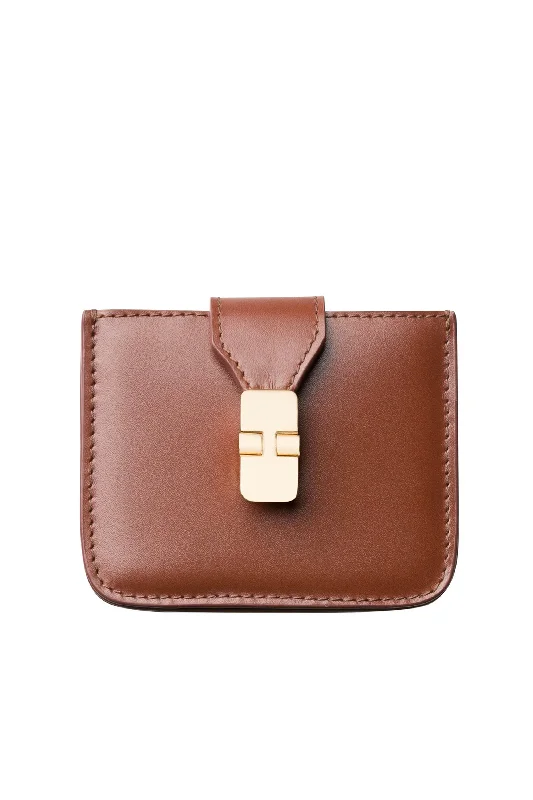 Daring Fashion Promotions Grace Accordion Card Holder - Hazelnut