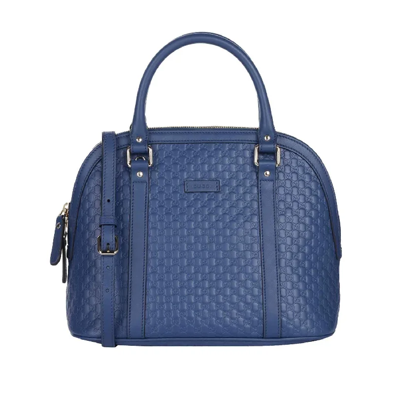 Affordable Bags For Budget Shoppers Gucci MicroGuccissima Small Top Handle Bag in Blue Affordable Bags For Budget Shoppers Gucci MicroGuccissima Small Top Handle Bag in Blue