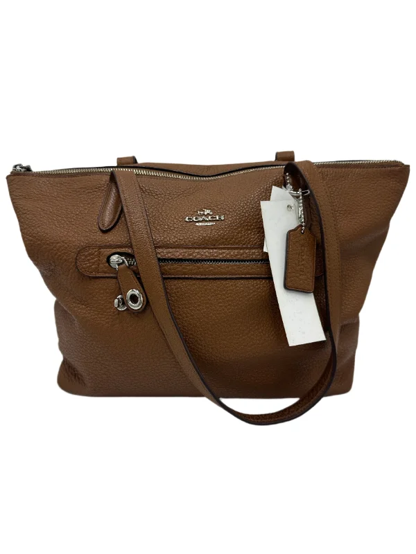 Scratch-Resistant And Luxury Sale Bags Leather zip-Top Handbag Designer By Coach