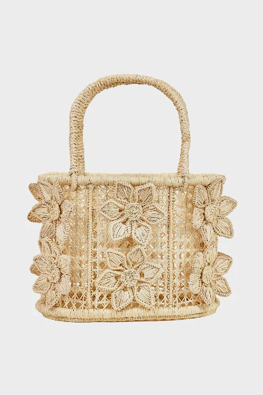 Fashion Essentials Natural Celine Rattan Basket