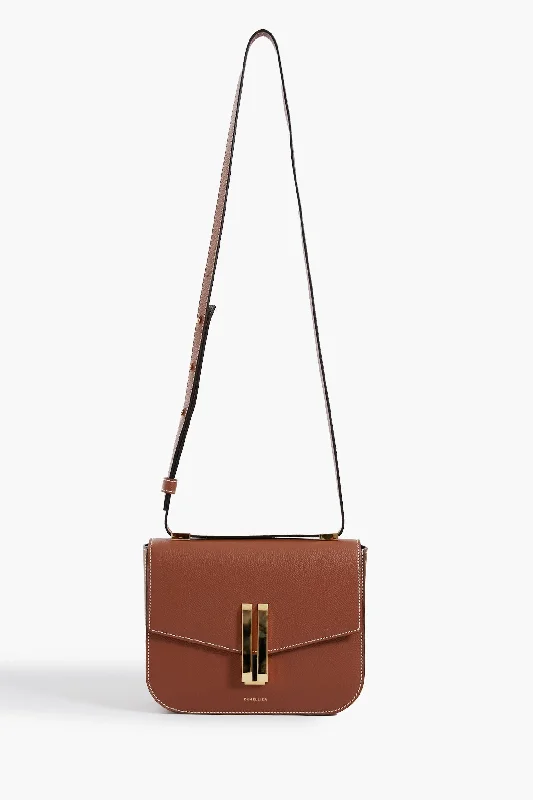 Lightweight Bags For Senior Travelers Tan with Contrast Stitching Vancouver Bag