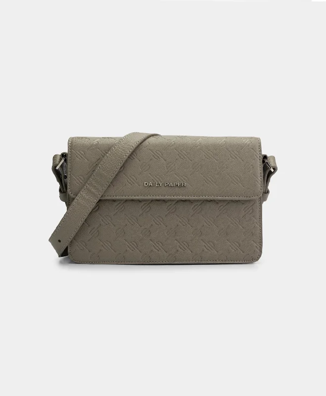 Big Savings Taupe Grey Meru Monogram Bag