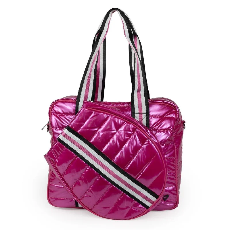 Budget Saver Tennis Sport Bag - Fuchsia  - a preneLOVE exclusive