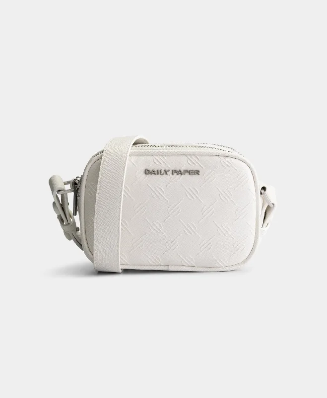 Hot Styles White May Monogram Bag