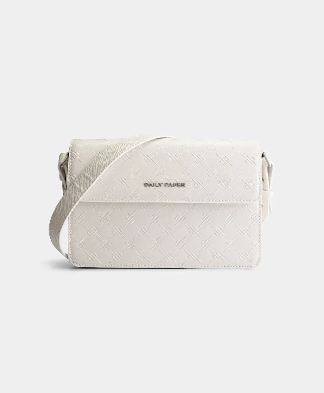 Limited-Time Offer White Meru Monogram Bag