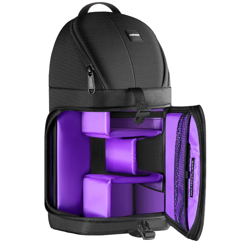 Minimalist Leather Bag For Modern Aesthetics NEEWER NW-XJB02S 9"x5.5"x16" Camera Backpack