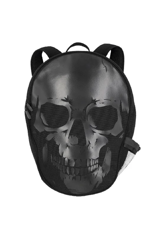 Affordable Bags Big Skull Backpack [Black]