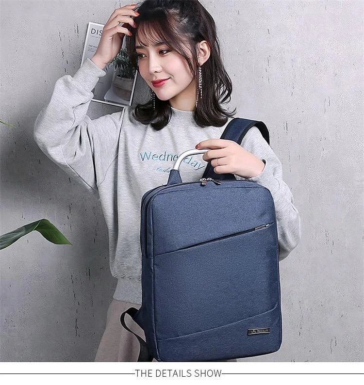 Affordable Bags For Budget Shoppers Blue Mens Womens Laptop Business Backpack 4232
