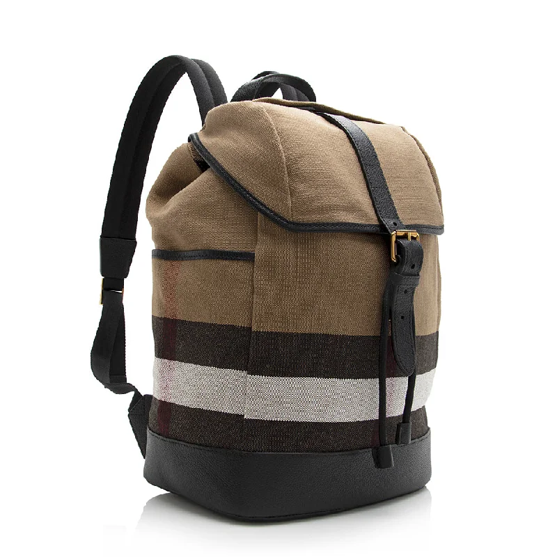 Durable And Cheap Bags Burberry Mega Check Drifton Backpack (SHF-21460)