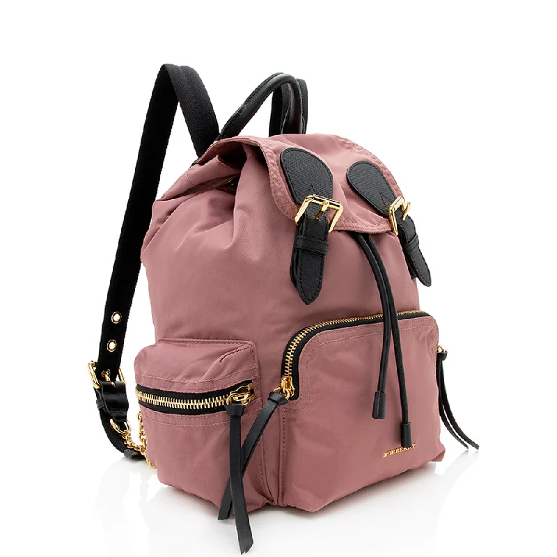 Sleek And Seasonal Sale Bags Burberry Nylon Leather Medium Rucksack Backpack (SHF-12368) Sleek And Seasonal Sale Bags Burberry Nylon Leather Medium Rucksack Backpack (SHF-12368)