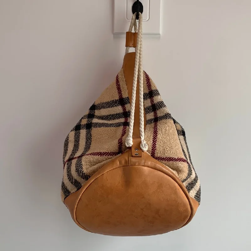 Odor-Resistant And Budget Bags Burberry Towel Beach Backpack Bag