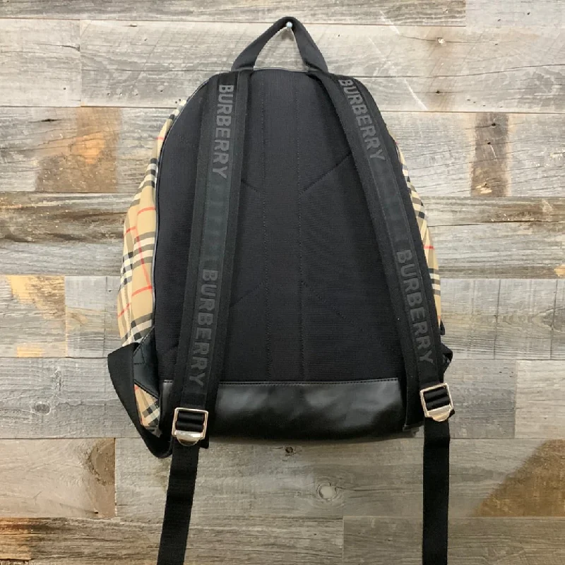 High-Quality Bags On Flash Sale Burberry Vintage Style Nova Check Backpack
