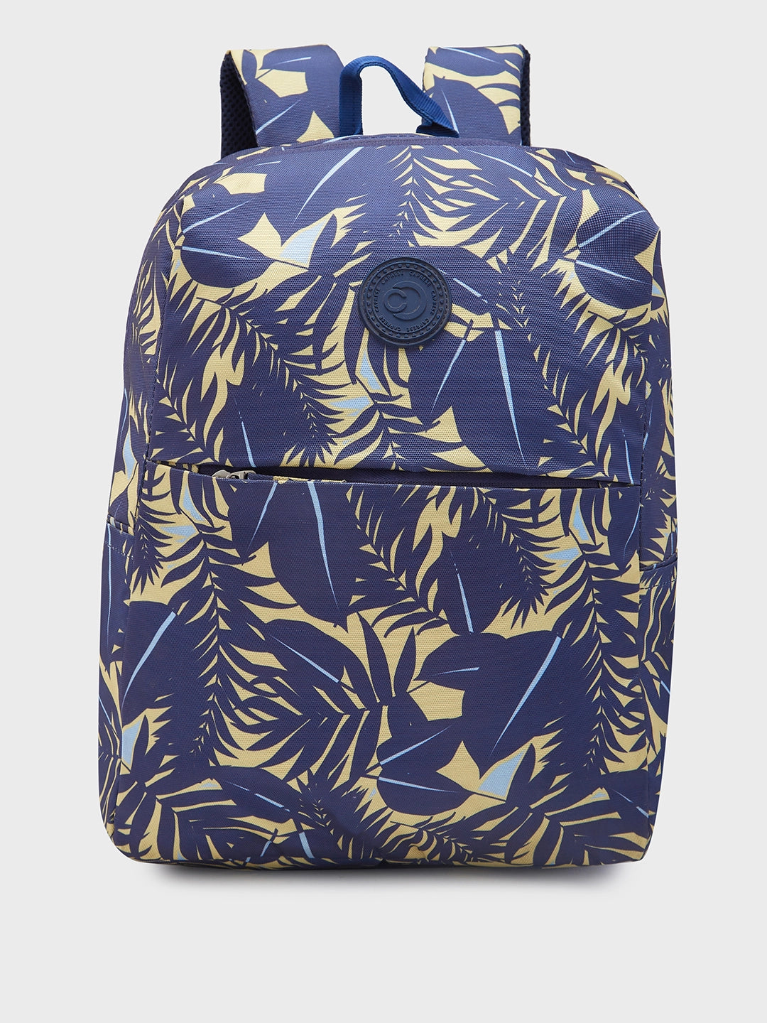 Office Professionals Caprese Eddy Laptop Backpack Medium Printed Navy