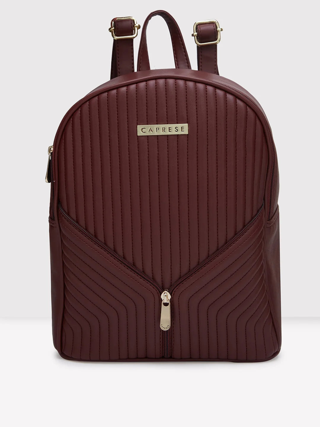 Bags With Tsa-Approved Features Caprese Marvel Backpack Medium Bordeaux