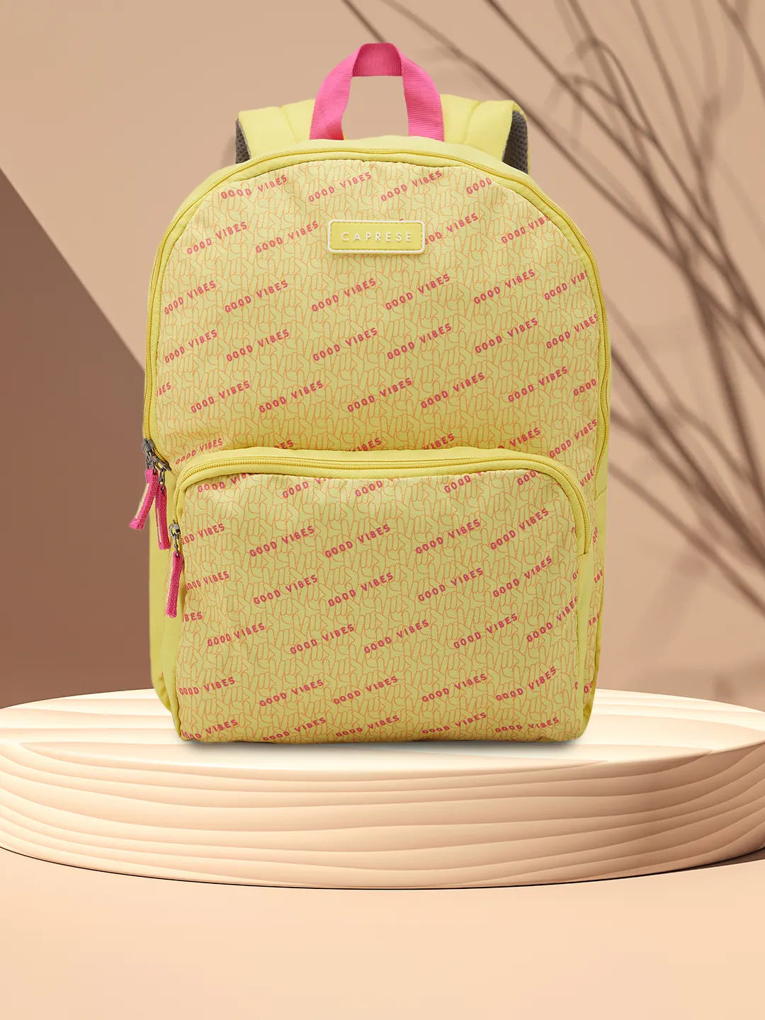Bag For Modern Fashion Caprese Zoe Fashion Backpack Large Yellow