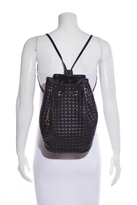 Spacious Bags With Holiday Promotions Celine Black Quilted Calfskin Backpack