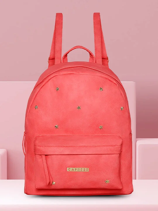 Festive Holiday Gift Bags Caprese Dia Backpack Medium Orange