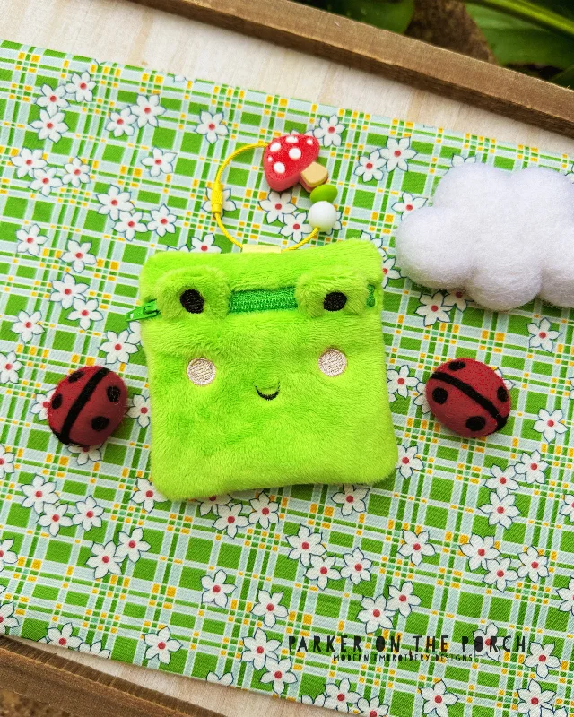 Tsa-Approved Bags For Hassle-Free Airport Security Digital Download - Backpack Buddy Zipper Bag- Frog