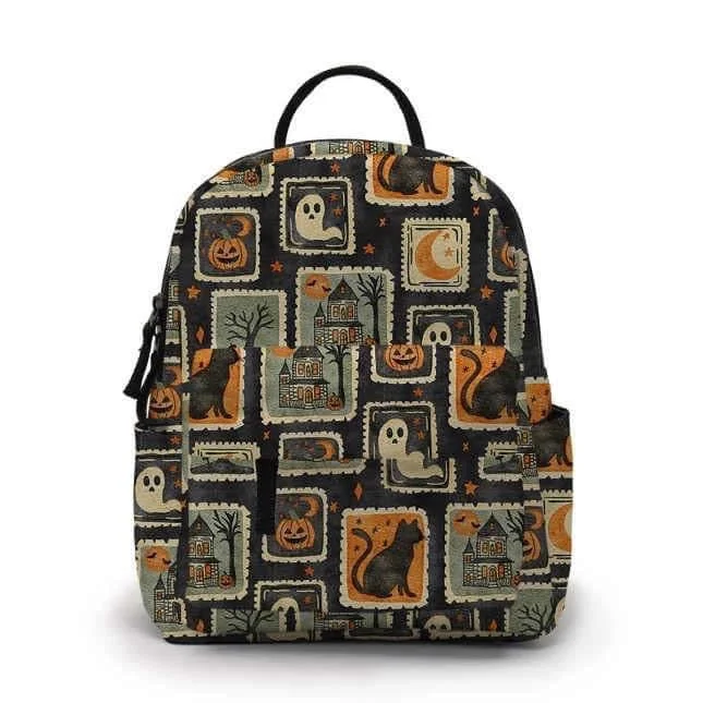 Rustic Bags For Outdoor And Nature-Inspired Looks Halloween Square Stamps Pouch & Backpack Set Rustic Bags For Outdoor And Nature-Inspired Looks Halloween Square Stamps Pouch & Backpack Set