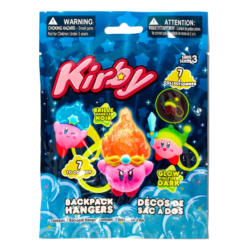 Bags With Discounts Kirby Mystery Backpack Hangers Blind Bag Glow in the Dark