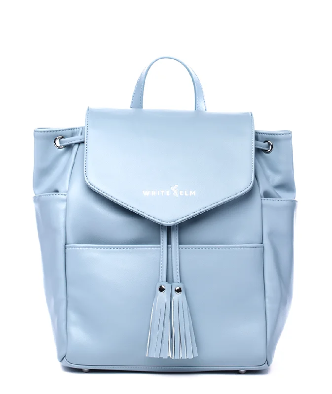 Clearance Bags For Budget Shoppers Luna Drawstring Backpack - Ice Blue - [Outlet RETIRED Final Sale]
