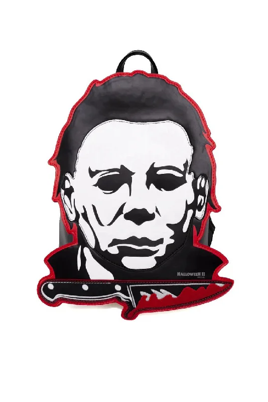 Bag For Modern Fashion Michael Myers Monster Head Backpack