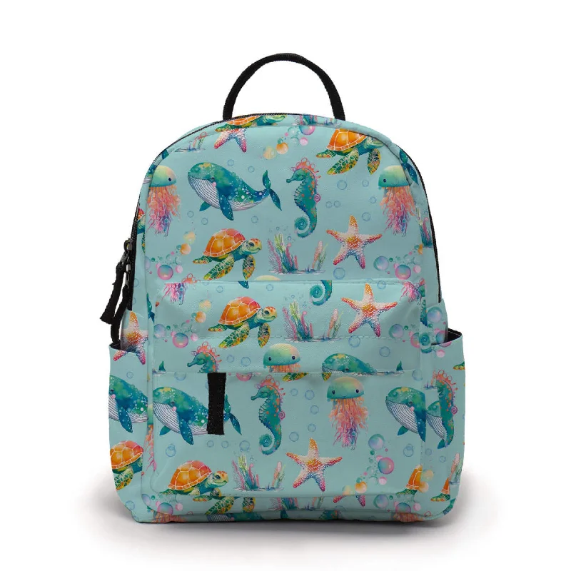 Trendy Festival Bags With Limited-Time Offers Mini Backpack - Under The Sea