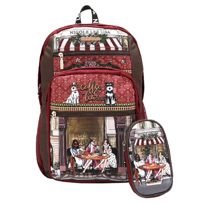 Genuine Bags On Clearance Sale NYLON FASHION BACKPACK WITH POUCH