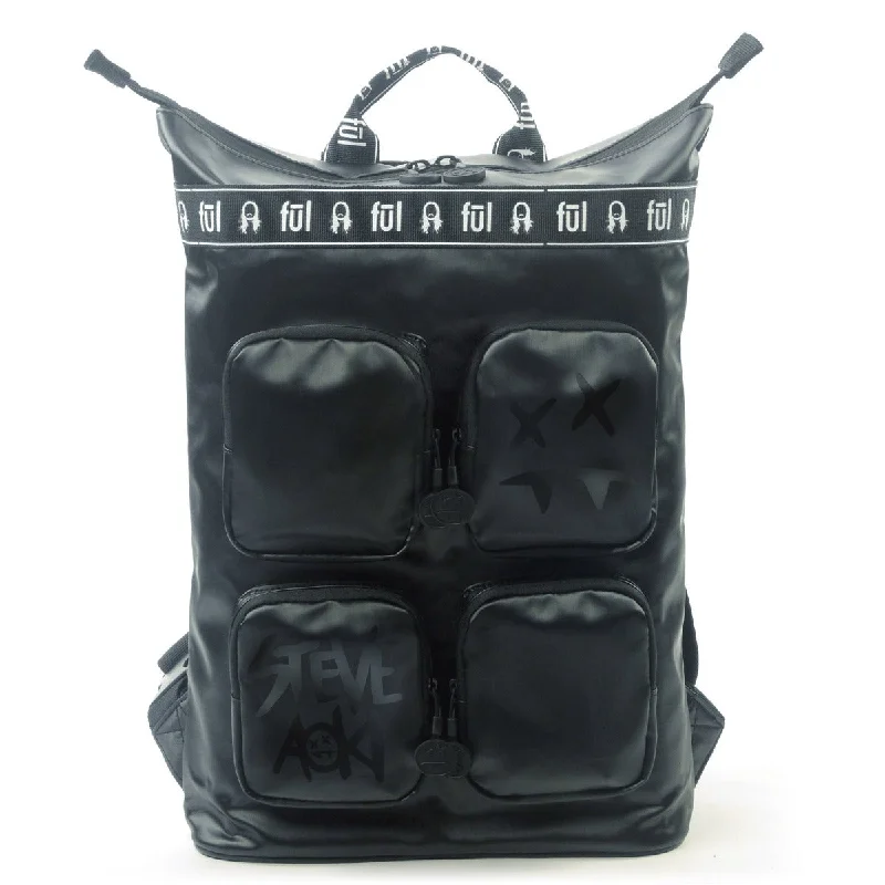 Limited-Time Offer On Trendy Bags Steve Aoki FŪL Fang Black Convertible Tote Backpack Limited-Time Offer On Trendy Bags Steve Aoki FŪL Fang Black Convertible Tote Backpack