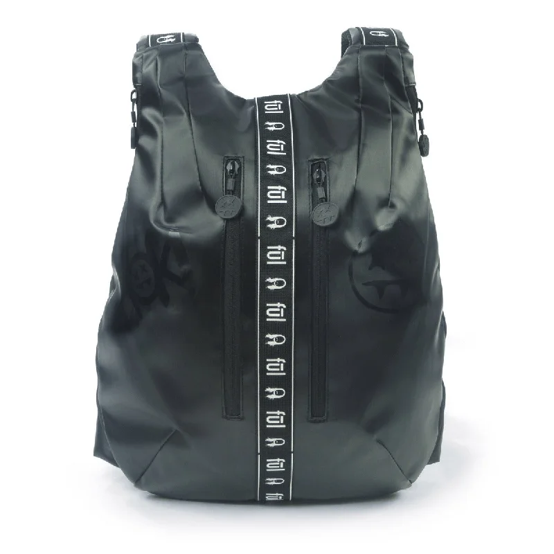 Seasonal Clearance Bags For Summer Steve Aoki Official FŪL Fang Official Slouchy Black Backpack Seasonal Clearance Bags For Summer Steve Aoki Official FŪL Fang Official Slouchy Black Backpack