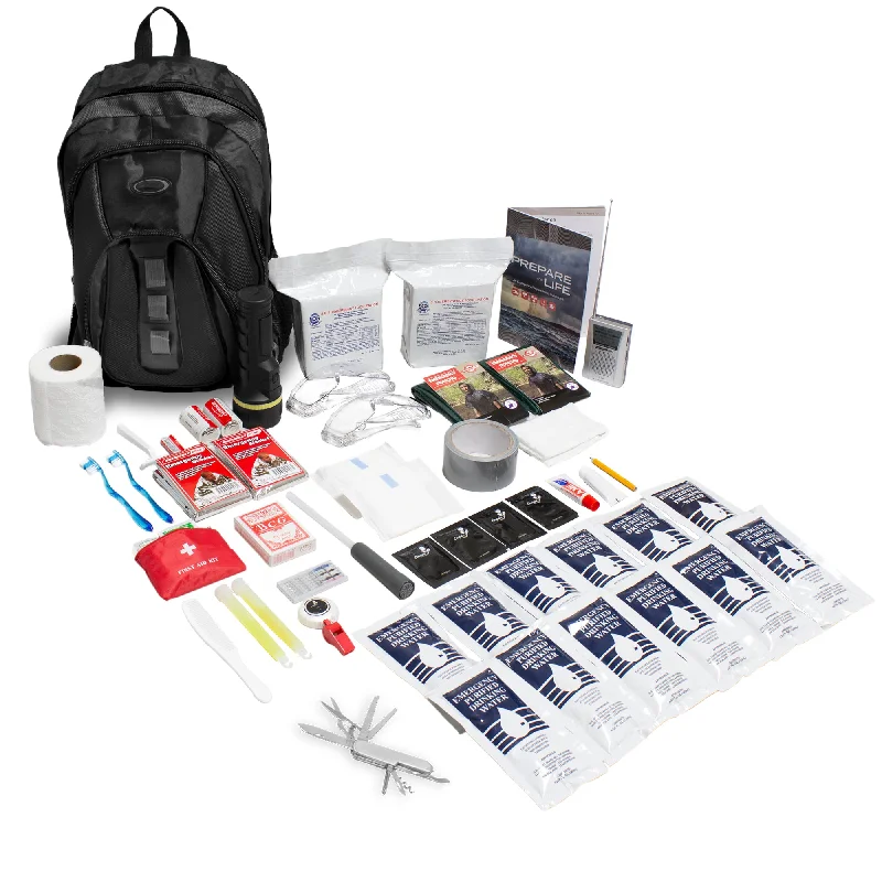 Designer-Inspired Bags At Budget-Friendly Prices The Essentials Complete 72-Hour Kit - 2 Person: Black or Red Backpack Designer-Inspired Bags At Budget-Friendly Prices The Essentials Complete 72-Hour Kit - 2 Person: Black or Red Backpack
