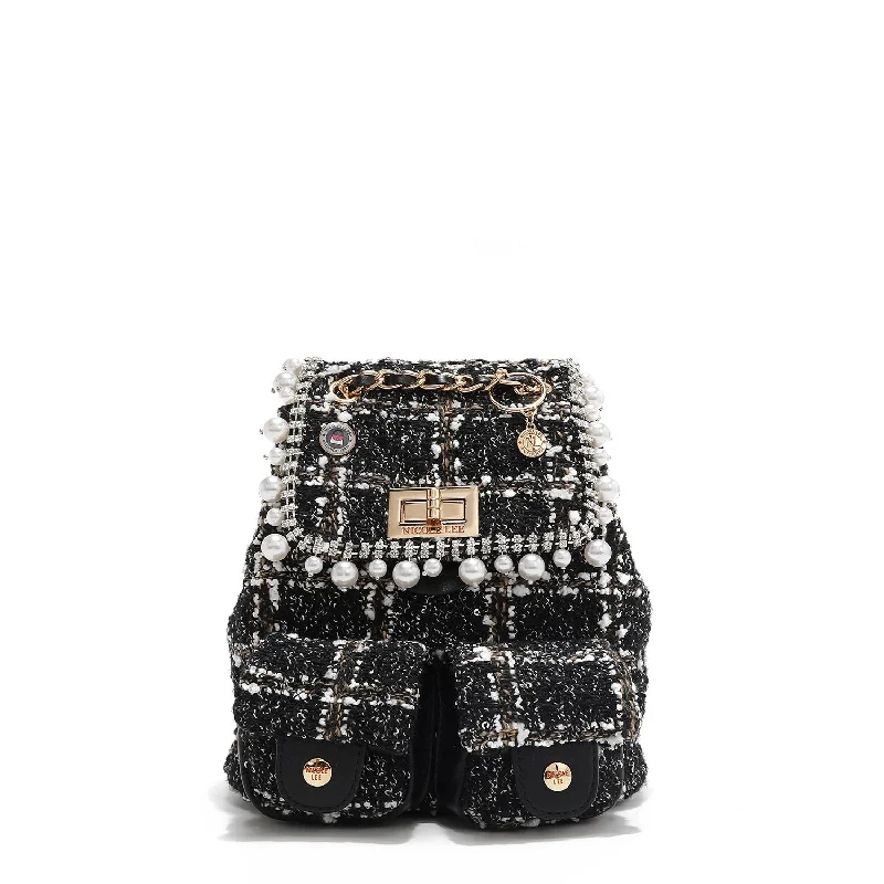 Spacious And Discounted Bags TWEED MINI BACKPACK